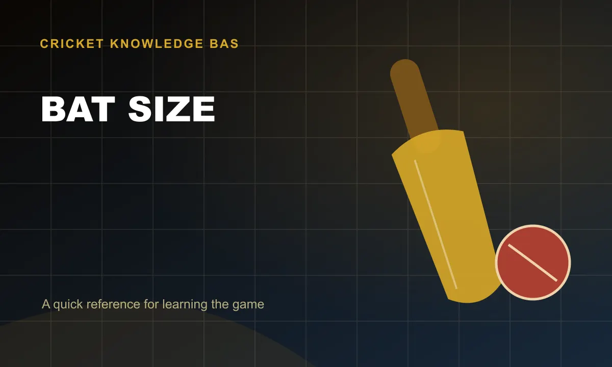 Bat Size