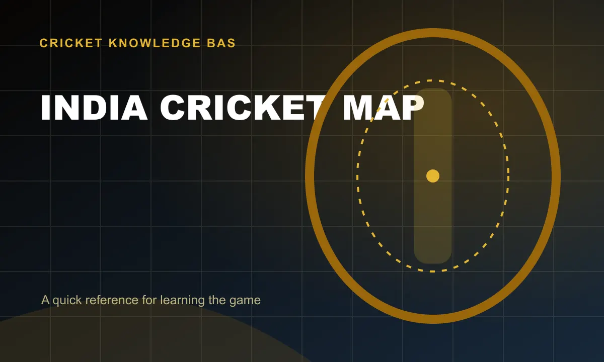 India Cricket Map